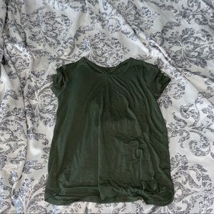 Green blouse